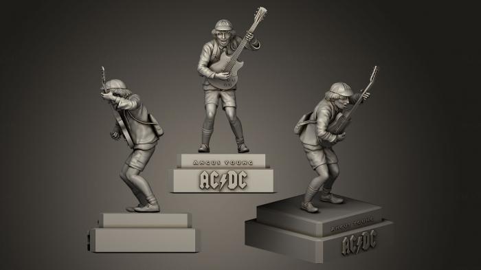 Statues of famous people (STKC_0129) 3D model for CNC machine